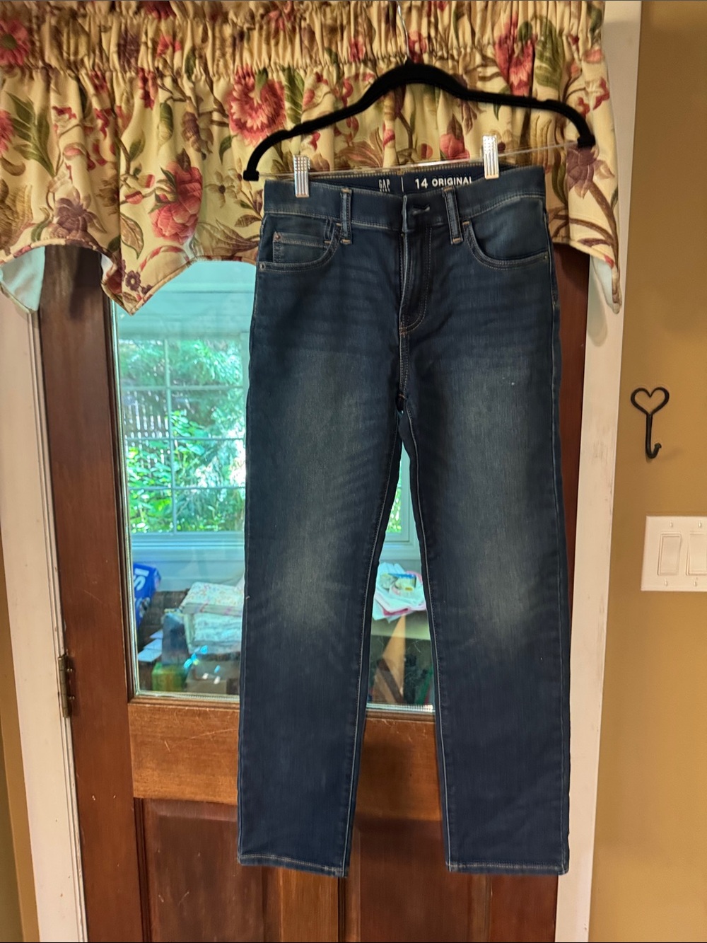 GAP Dark Blue Straight Leg Kids Jeans